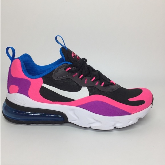 girls youth Nike Air Max 270 React Shoes - Picture 5 of 7